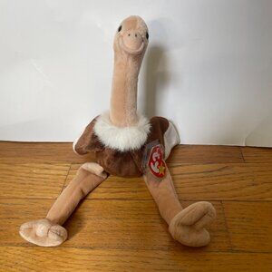 Ty Beenie Baby Stretch the Ostrich